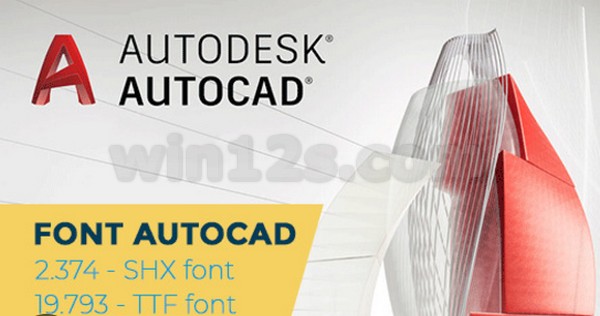 DOWNLOAD THE MOST COMPLETE SET OF CAD FONTS